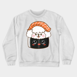 Sushi poodle2 Crewneck Sweatshirt